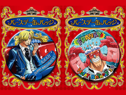 ワンピース ONEPIECE Jリーグ 缶バッジ サンジ 川崎フロンターレ ②