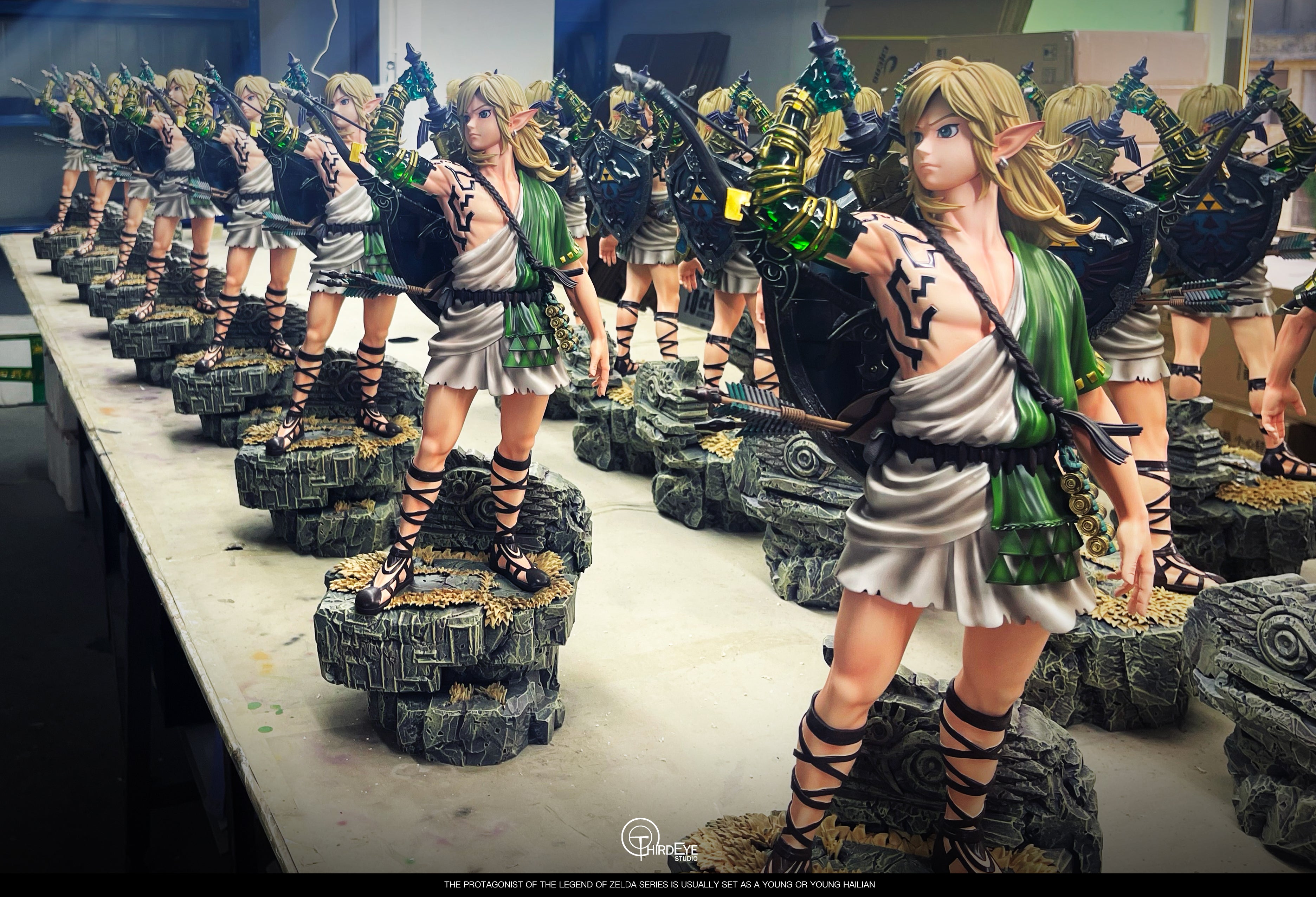 ゼルダの伝説 Third Eye-STUDIO リンク ミファー フィギュア