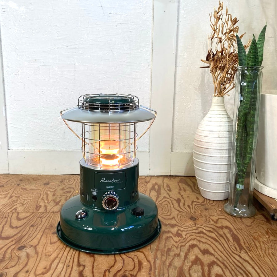 TOYOTOMI rainbow ストーブ 緑22年製 TOYOTOMI Rainbow 石油ストーブ