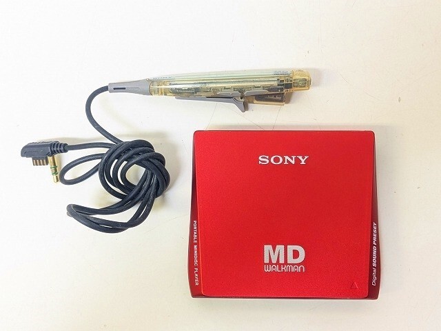 SONY MDウォークマン MZ-E75 ジャンク 動作未確認 SONY MDウォークマン