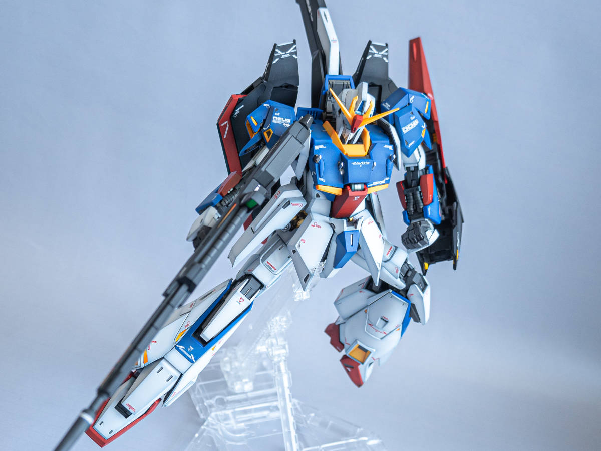 MG Zガンダム ver.ka 全塗装完成品 MG 1/100 Zガンダム Ver.Ka 全塗装