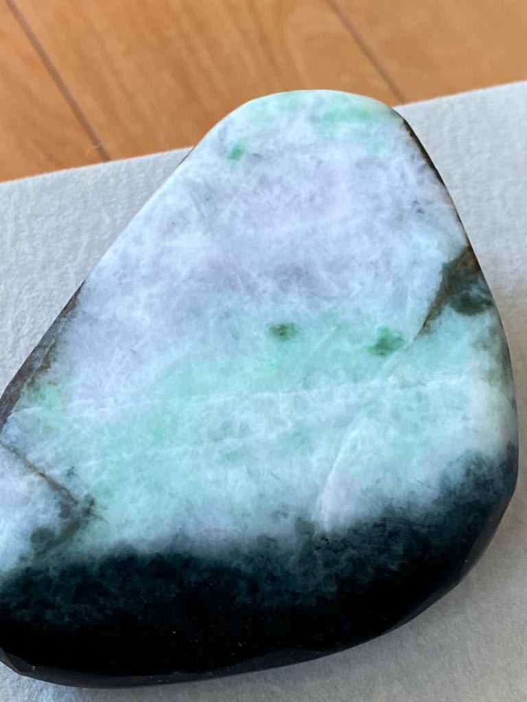 324g 極上品！糸魚川翡翠天然石ヒスイ、翡翠、 翡翠原石本翡翠超稀少