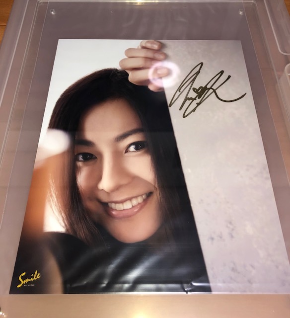 倉木麻衣 直筆サイン入りブロマイド touch Me! おまけ付き