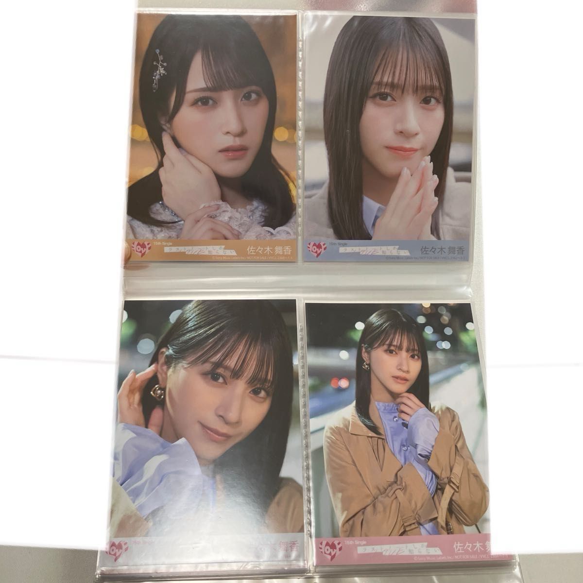 LOVE イコラブ 佐々木舞香 生写真 ミニフォト ID コンプ バラ｜Yahoo