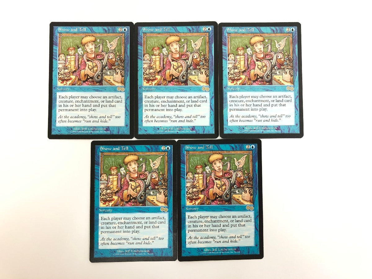 お*パ様 MTG 実物提示教育 ウルザスサーガ 日本語4枚 MTG 実物提示