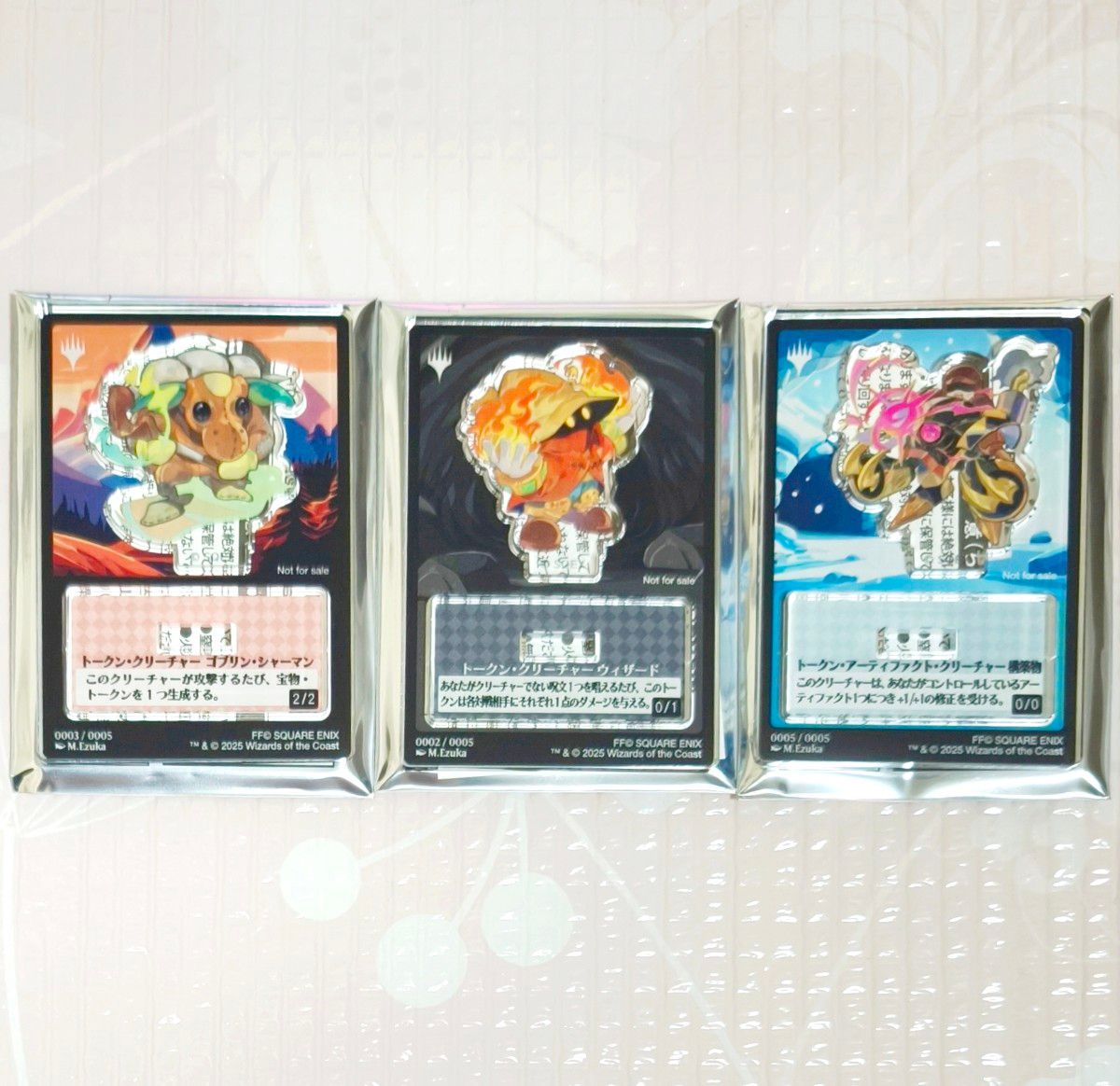 MTG ローソン限定 アクリルスタンド トークン 3個セット｜Yahoo!フリマ