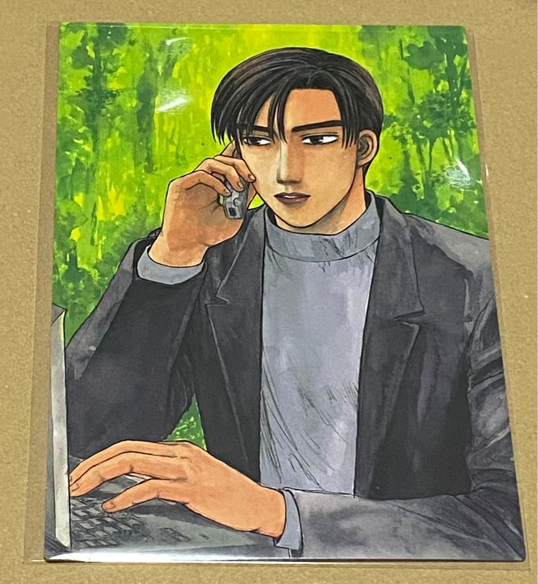 頭文字D 高橋涼介 ポスターカード しげの秀一原画展｜Yahoo!フリマ（旧