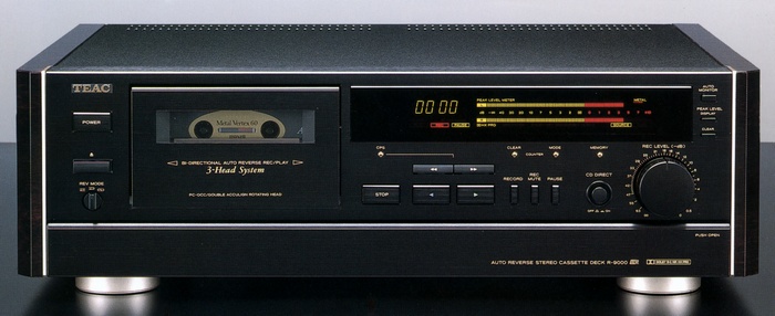 TEAC 3ヘッドオートリバースカセットレコーダーR-9000 TEAC R-9000の