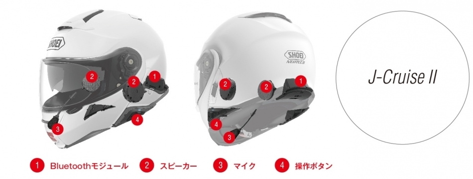 SENA SRL/SRL2 (ヘルメット内蔵型インカム): おすすめバイク用インカム通販