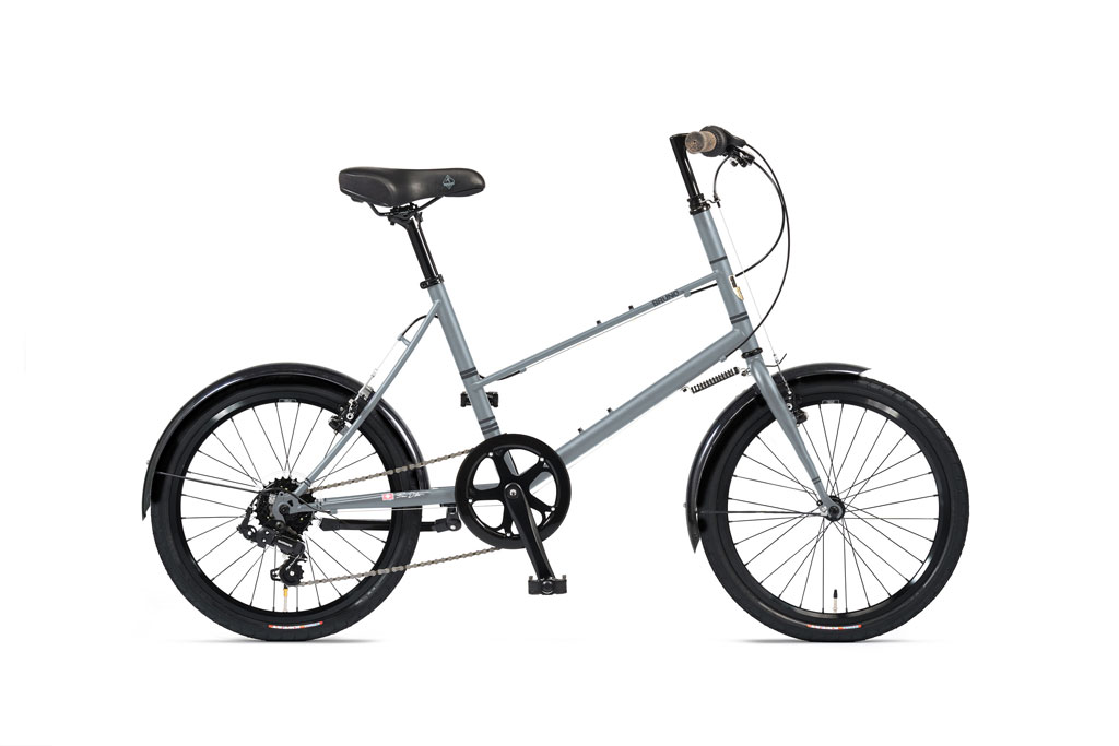 わっくん ミニベロ ブルーノ BRUNO ミキスト 20インチ MIXTE BLACK