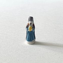 フランス製 フェーヴ アンティーク 聖人 陶器 その他インテリア雑貨