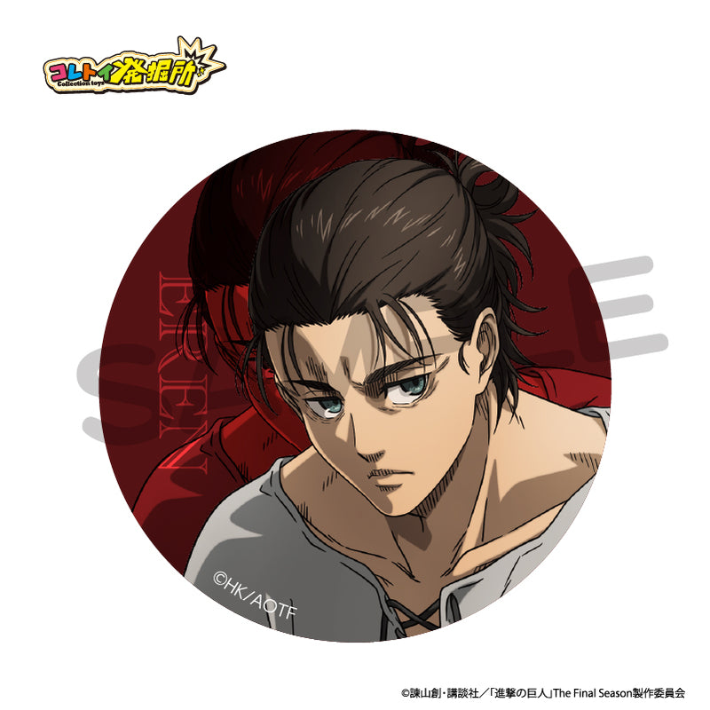 進撃の巨人 ブルーロック art-pic リヴァイ エレン 缶バッジ まとめ