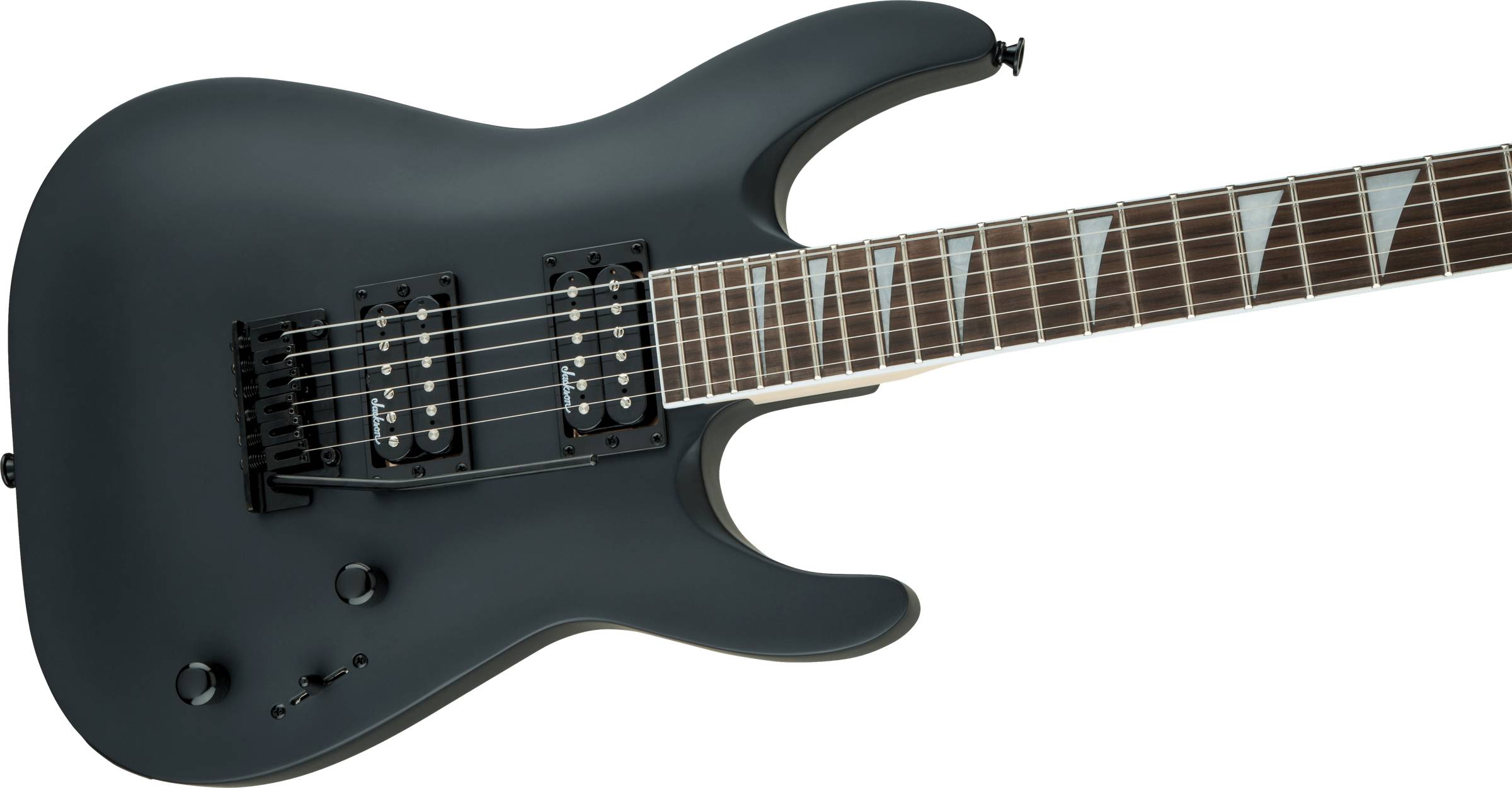 JS Series Dinky™ Arch Top JS22 DKA, Amaranth Fingerboard, Satin Black