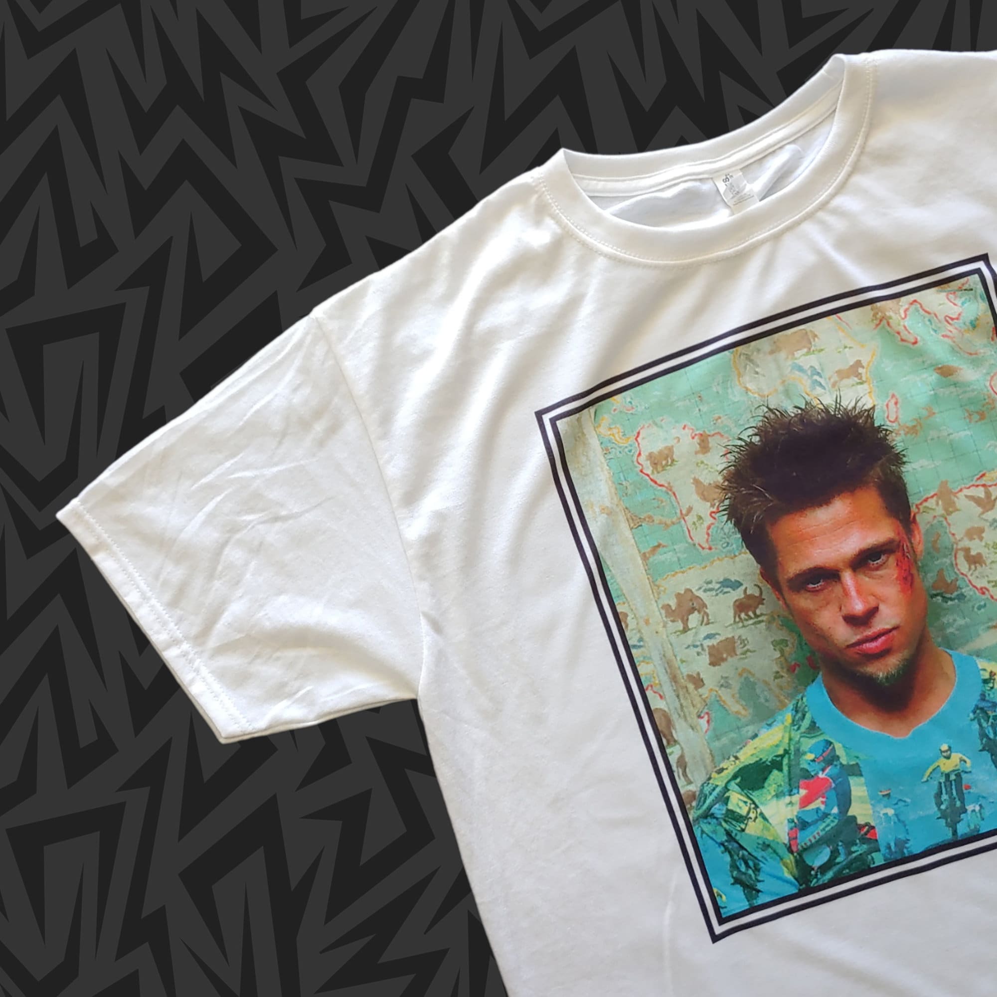 FIGHT CLUB Tyler Durden NEW T-shirt Brad Pitt 90s Classic Movie