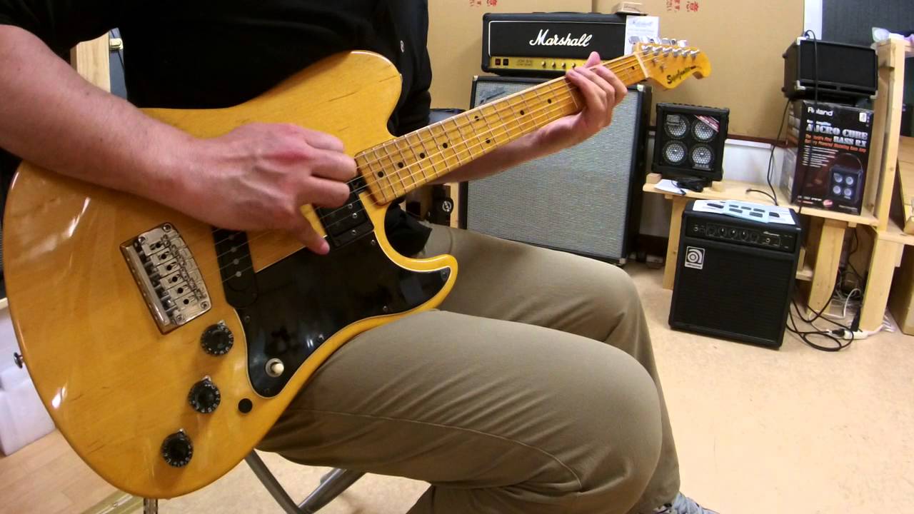 YAMAHA SJ800 Clean Sound - YouTube