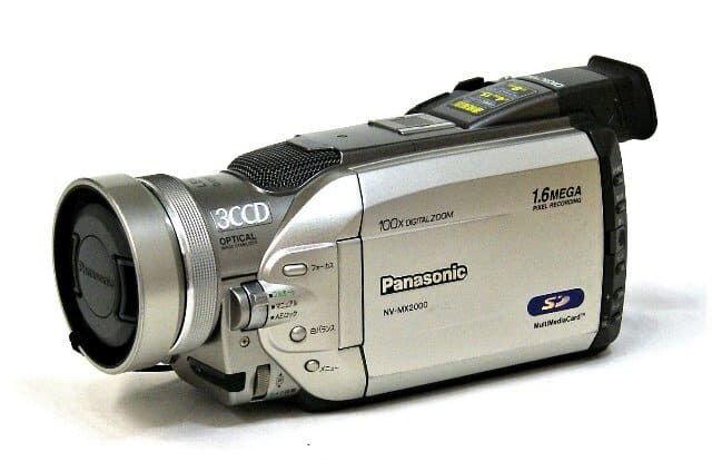 動作品 Panasonic NV-MX2000 miniDV ダビング 本体のみ ビデオカメラ