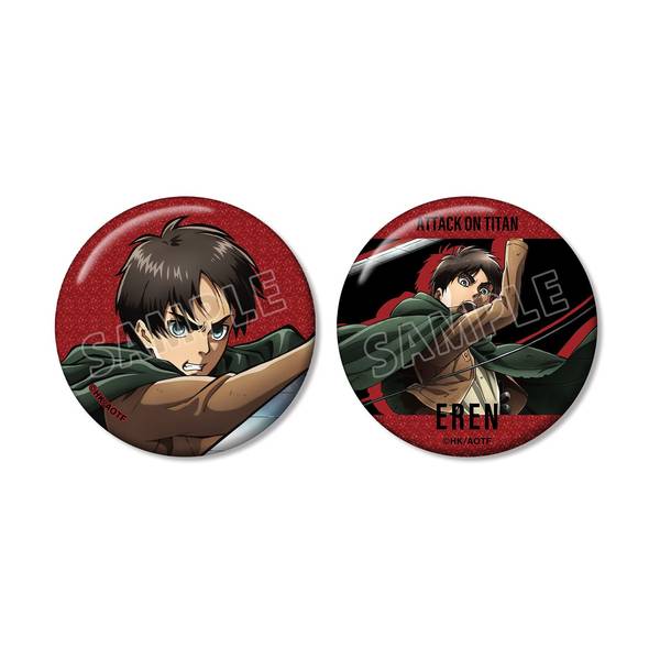 進撃の巨人 ブルーロック art-pic リヴァイ エレン 缶バッジ まとめ