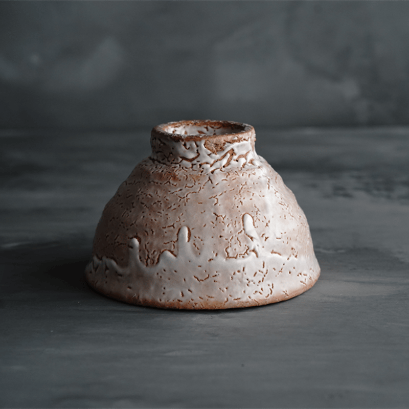 山根清玩 | STORES 萩焼 山根清玩 鬼萩 割高台 新品 光彩