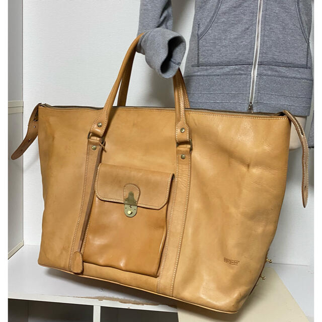 BREE - BREE/レザー/ボストンバッグ/ヌメ/旅行/かばん/ブリー