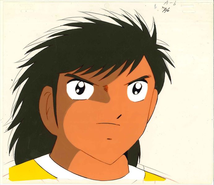 貴重】キャプテン翼 セル画 ディアスの名シーン「8人抜きゴール