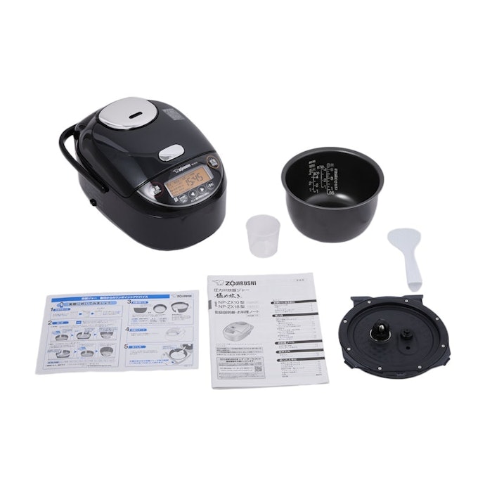 象印圧力IH炊飯器5.5合炊き 極め炊き® 圧力IH炊飯ジャー NP-ZX10・18