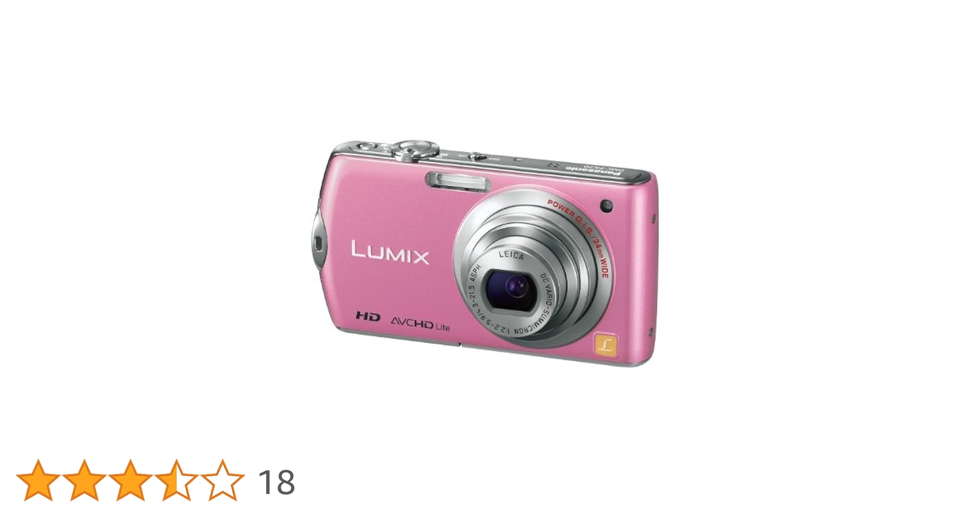 Panasonic LUMIX DMC-FX01 コンデジ ミスティピンク Panasonic Digital