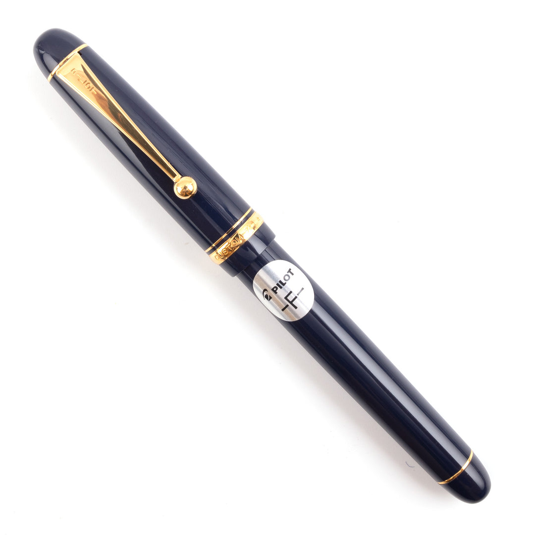 PILOT CUSTOM74 Dark-Blue 網目万年筆字幅F