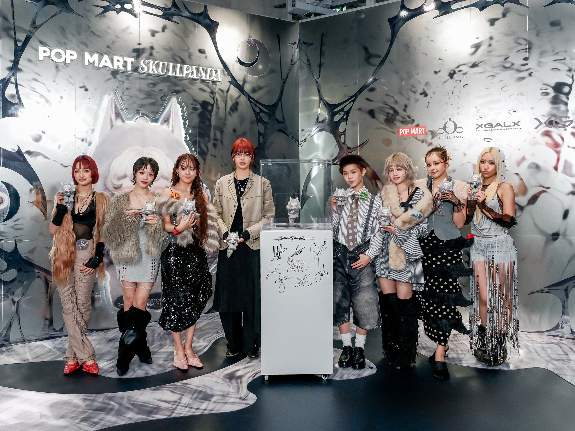 SKULLPANDAとの日本限定コラボアイテム発売を記念し、渋谷TSUTAYAの