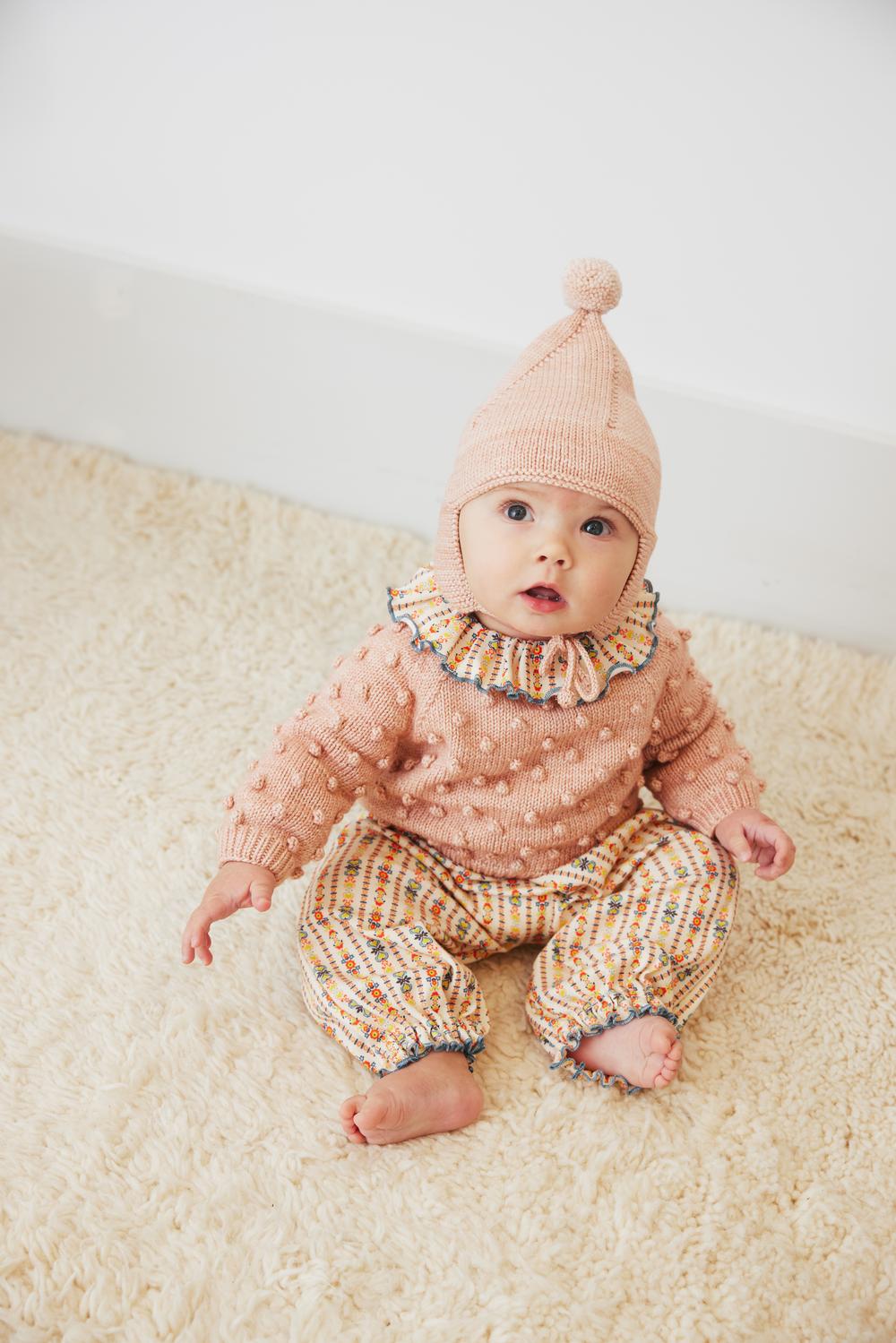 misha & puff pointypeek hat 2-4Y
