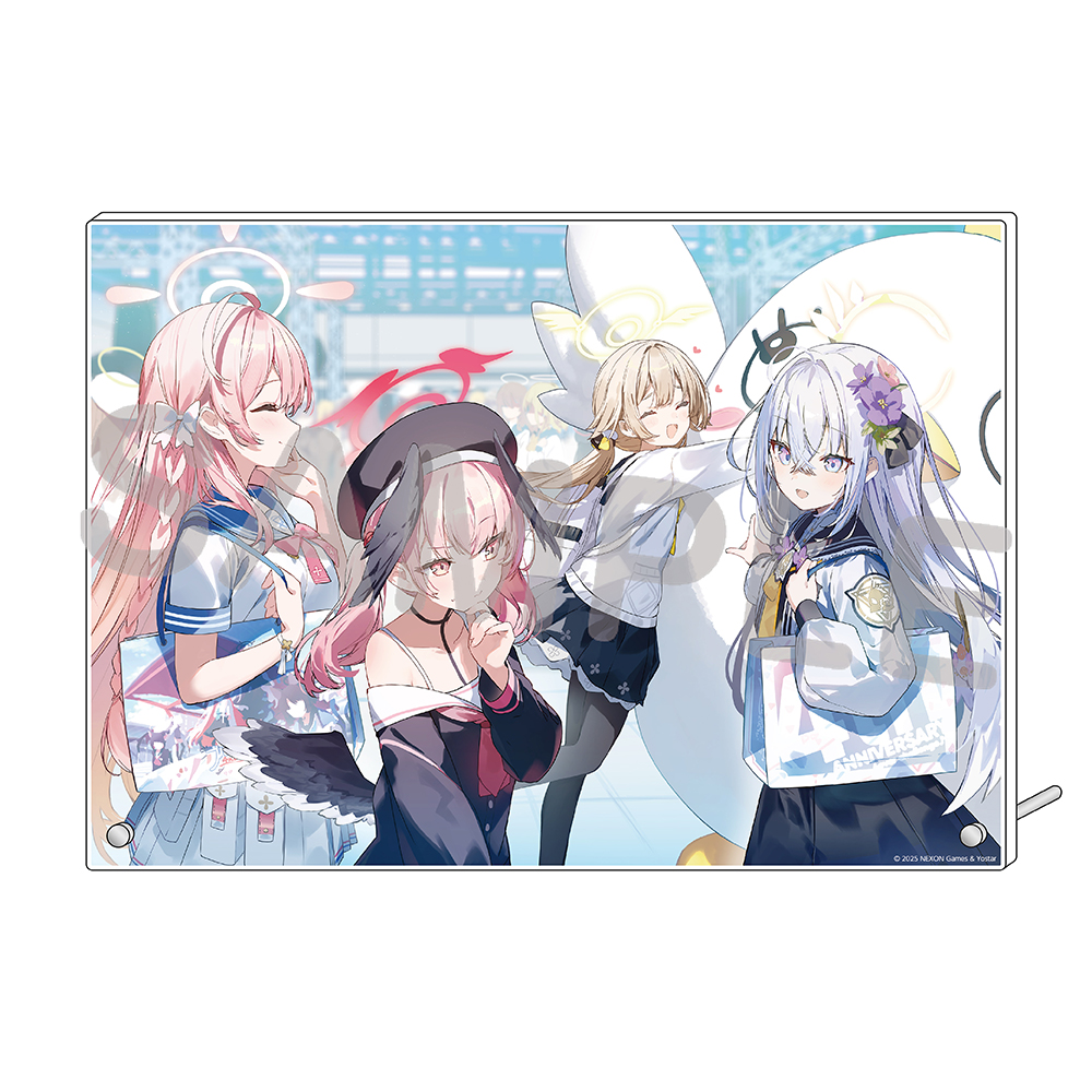 あくあや 箔押しアクリルプレート あくあや 箔押しアクリルプレート