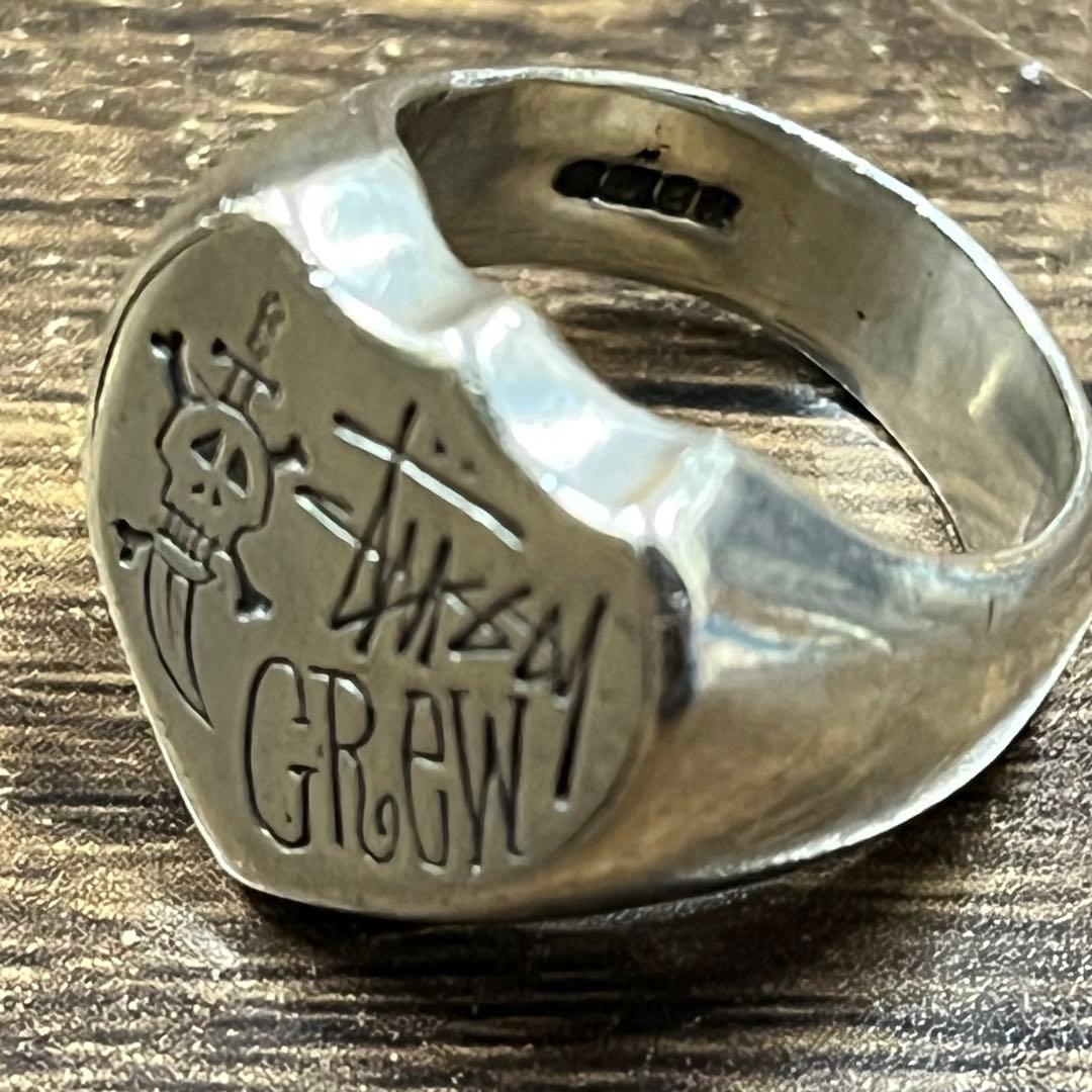 リ*ダ様 90年代 Old Stussy CREW Skull Sword Ri