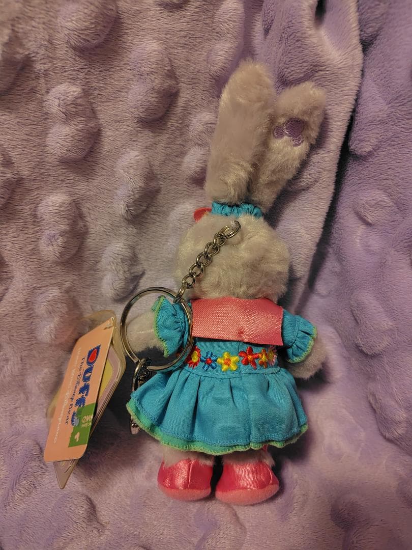 香港ディズニー 　ステラルーぬいぐるみキーチェーン　スプリング2018