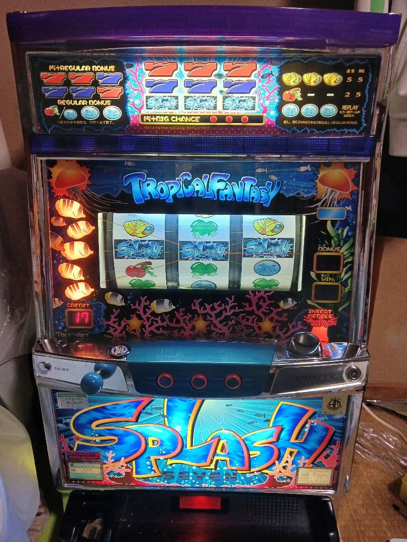 スプラッシュセブン30 パイオニア パチスロ実機 スロット 4号機 スプラッシュセブン30 パイオニア パチスロ実機 スロット 4号機