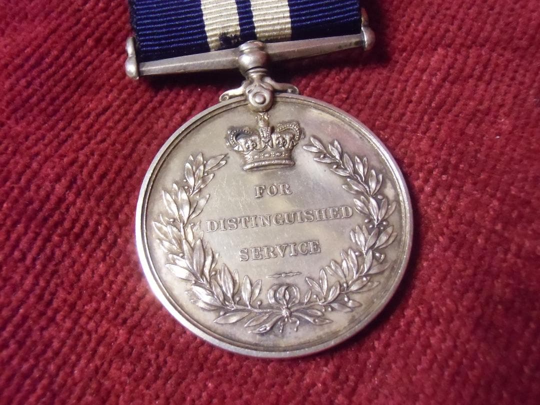 ＧＢイギリス軍/英軍＊１９１７年＊ＤＳＭ/海軍功労メダル/海軍殊勲章（実物）