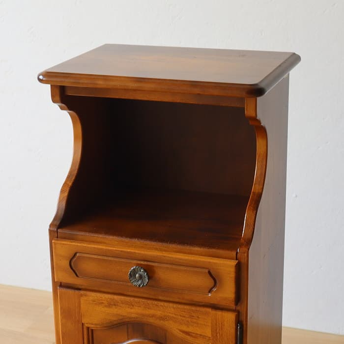 カリモク 電話台 花台 コロニアル レトロ ヴィンテージ ラック - メルカリ