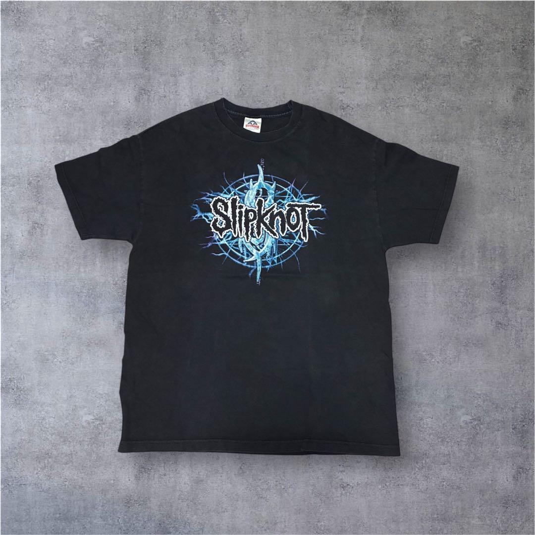 Slipknot ブラック Tシャツ XLサイズ 2001年USA製 - メルカリ
