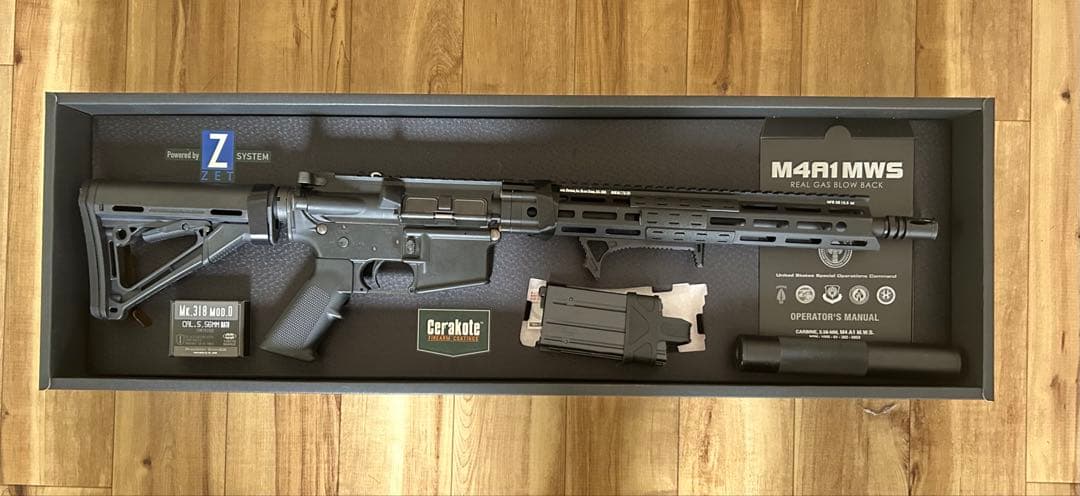 東京マルイ mwsカスタム カスタム完成品】東京マルイ: GBB本体 M4A1 MWS チャンバーチューン