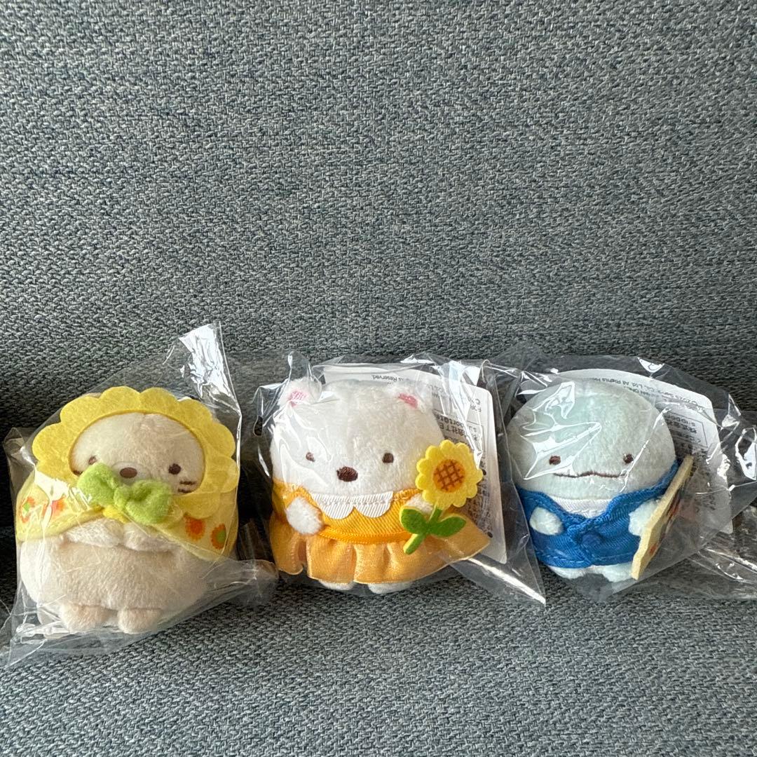 ゴッホ展 限定 すみっコぐらし ぬいぐるみ 5点セット