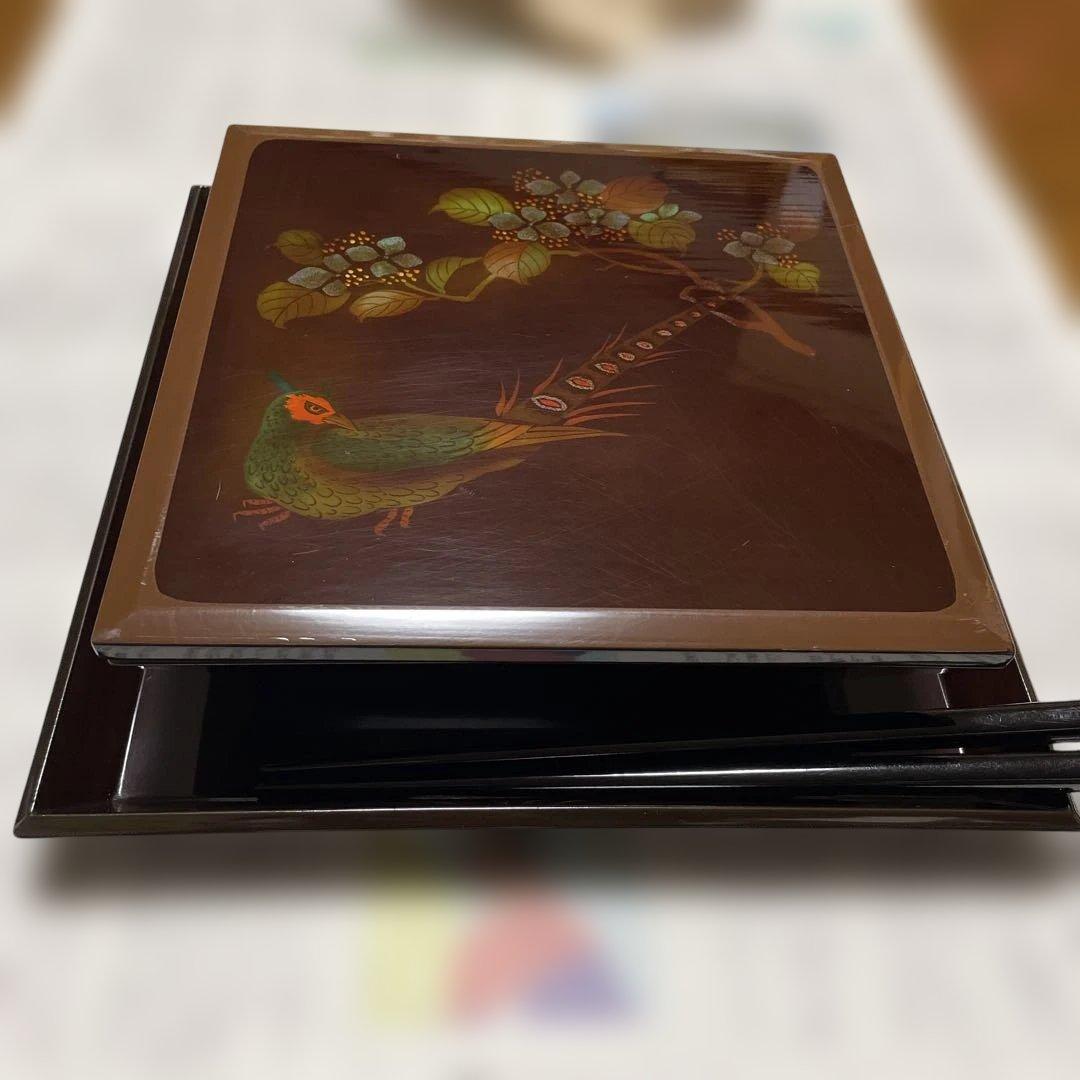 漆器 菓子器　鳥と花のデザイン 漆器 菓子器 鳥と花のデザインの通販はau PAY マーケット - 輸入雑貨の