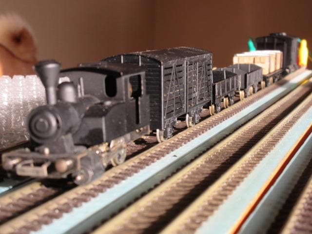 鉄道模型（HOゲージ）入門 蒸機豆貨物列車セット （金属製・エンドウ製） 鉄道模型（HOゲージ）入門 蒸機豆貨物列車セット （金属製・エンドウ製